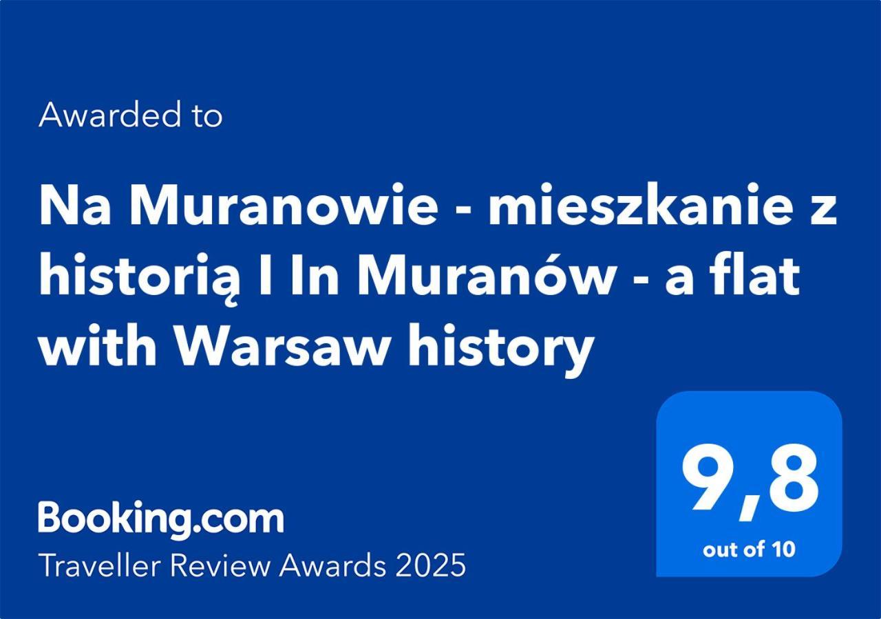 Na Muranowie - Mieszkanie Z Historia I In Muranow - A Flat With History Apartmán *